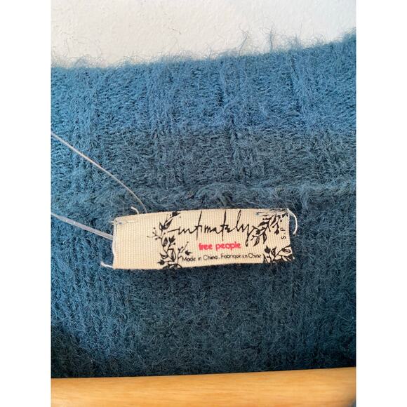 Free People Teal Ribbed Bodysuit - Picture 8 of 13